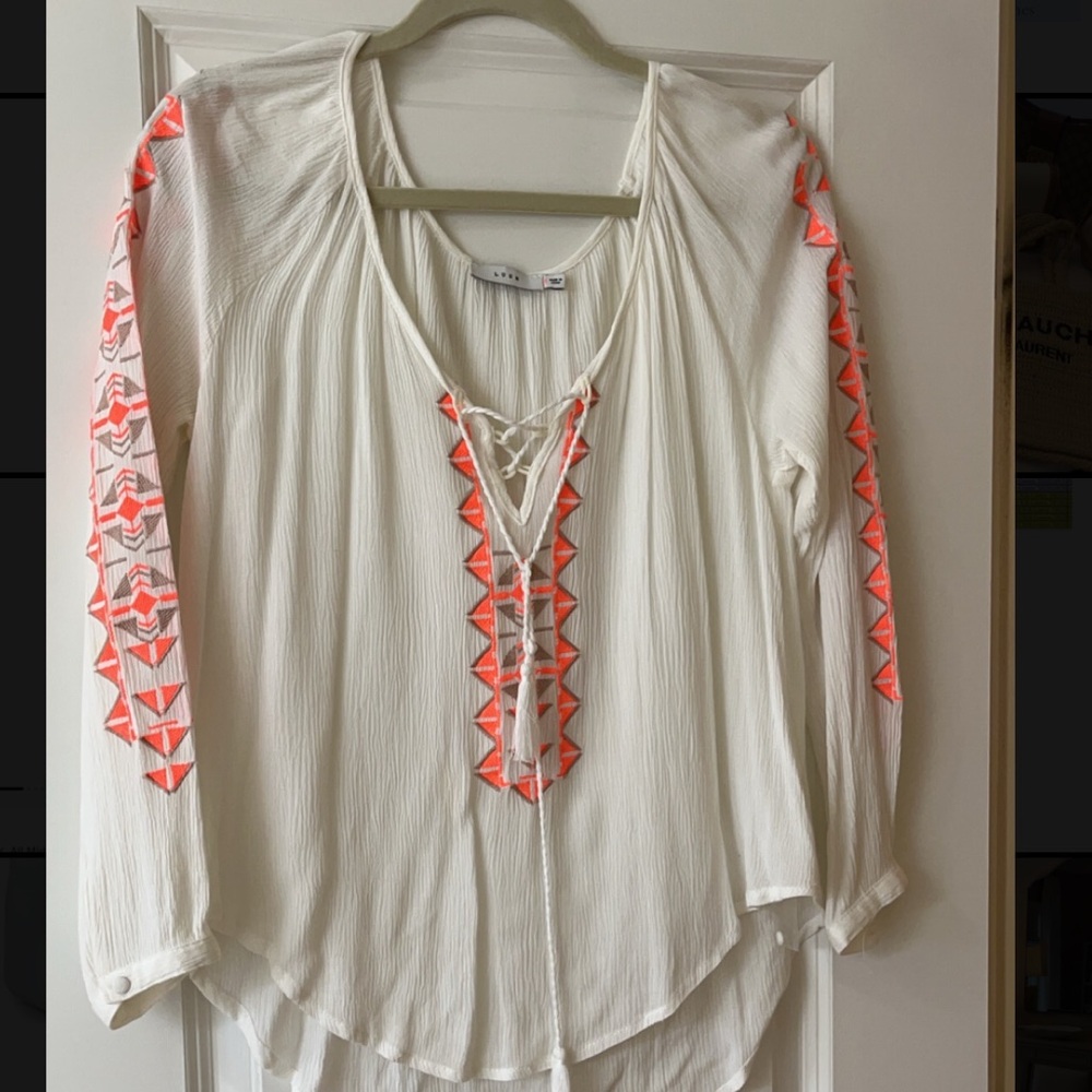 Gauze top size small, worn once